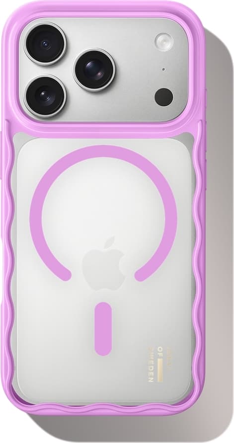 Wavy Case MagSafe iPhone 17 Pro / 18 Pro Pink