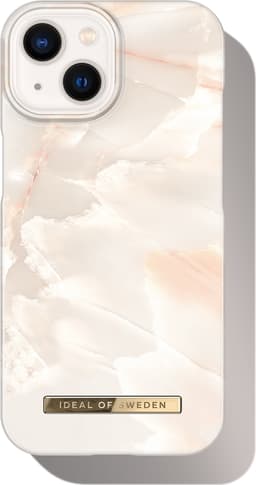 Printed Case MagSafe iPhone 15 Rose Pearl Marble