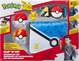 Pokémon Clip N Go-bandolier-sæt Pikachu (PKW4171)