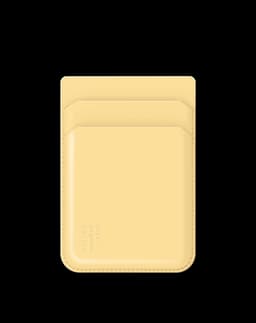 Magnetic Card Holder MagSafe Soft Lemon