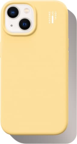 Silicone Case iPhone 13 / 14 / 15 / 16e / 17e Soft Lemon