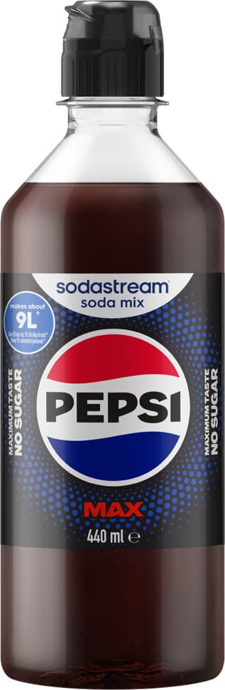 Sodastream Pepsi Max drikkevarekoncetrat PMAX440DK