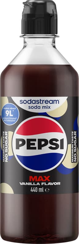 Sodastream Pepsi Max Vanilla drikkekoncentrat PMXV440DK