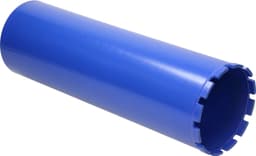 Diamantborekrone til kernebor 132 mm, med metallegering