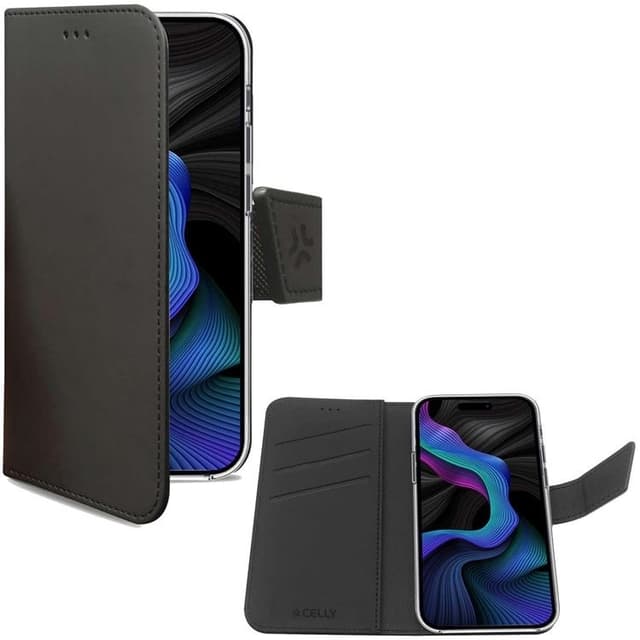 Celly Galaxy S23 FE Pung Etui Walley - Sort
