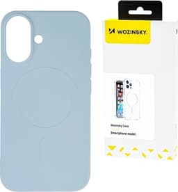 Wozinsky telefontaske til Galaxy S25 Plus Magsafe magnetisk silikone - blå