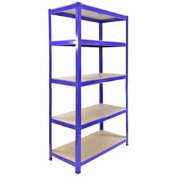 Monster Racking T-Rax Metal Lagerhylder, Blå, 90cm B, 45cm D