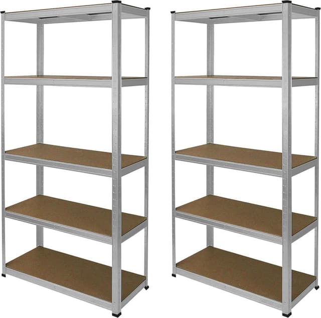 2 x Galvaniseret Racking Enheder 90 x 40 x 180