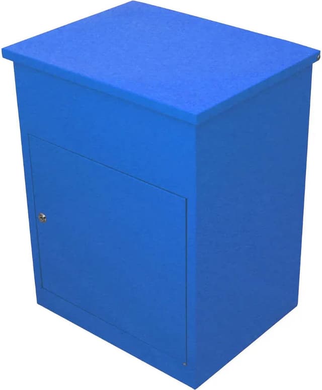 Blå Pakkepostboks