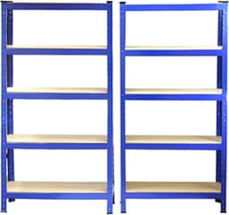 Monster Racking T-Rax Raskas Duty Hyllyt, Sininen, 75cm L, 30cm S, Sarja 2
