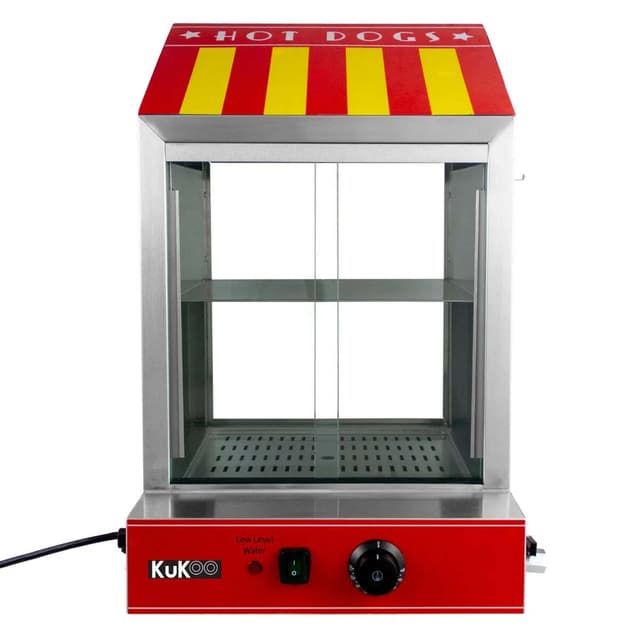 KuKoo Kommerciel Hotdog Steamer