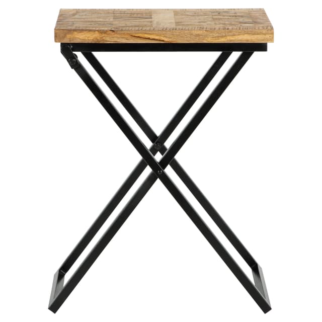WOMO-DESIGN Side beino 48x35x63cm, natur/sort