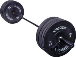 Nordcore Vektstang Sett Bumper Core 120 kg