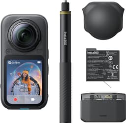 Insta360 X6 -actionkamera Essentials Bundle (musta)