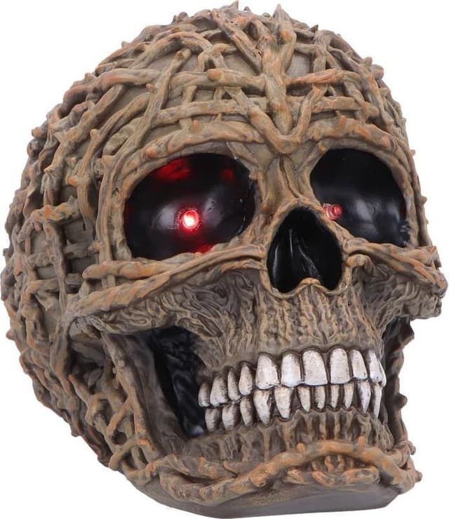 Nemesis Now Rooted Remains LED-dödskallefigur