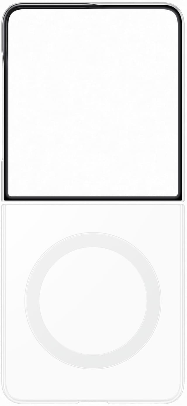 Samsung Galaxy Flip8 Clear Magnet fodral (genomskinligt)