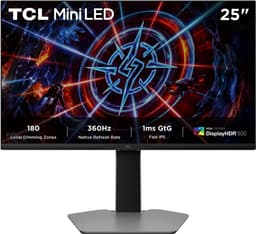 TCL 25P2A Pro 25'' IPS/QHD/360Hz/1ms/HAS PC-skjerm