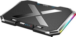 NUOXI Kylfläkt Kylplatta Gaming Laptop Tyst Notebook kylstativ USB-portar RGB