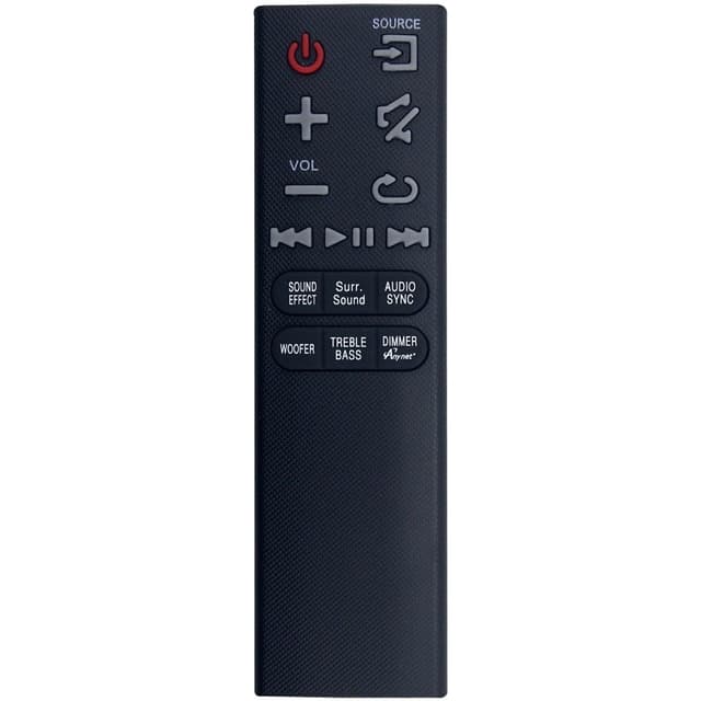 Fjärrkontroll Ersättning för AH59-02632A För Samsung Soundbar