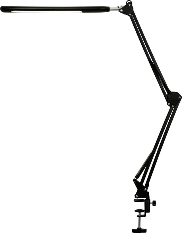 Dæmpbar LED-bordlampe med klemme – USB-drevet læselampe