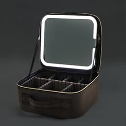 Madame S Makeup taske med LED-spejl