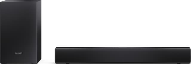 SHARP HT-SBW121 Compact 2.1 soundbar med trådløs subwoofer