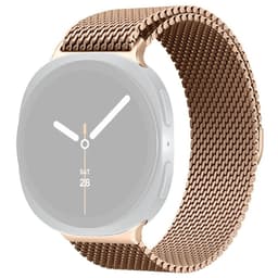 SKALO Milanese Mesh Loop Armband för Samsung Galaxy Watch9 44mm - Roséguld