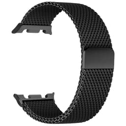 SKALO Milanese Mesh Loop Armband för Samsung Galaxy Watch9 44mm - Svart