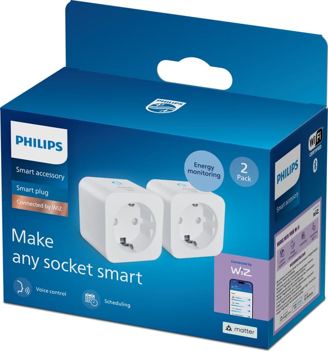 Smart Plug energimätare (2-pack)