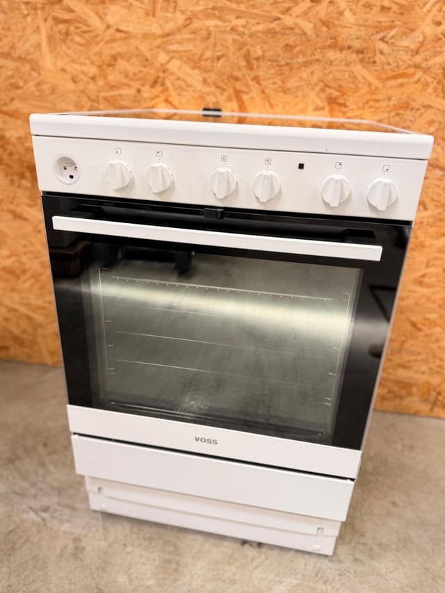Voss keramisk komfur VKK60304HV - D18991 - brugt