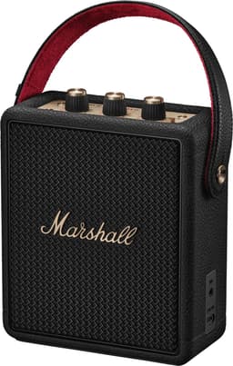 Marshall Stockwell III bluetooth-højttaler (sort/messing)