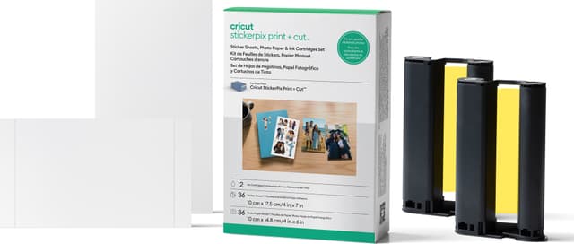 Cricut StickerPix Print+Cut tarrapaperi & mustesetti (72 tulosetta)