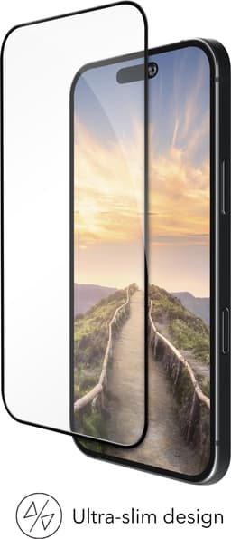 dbramante1928 eco-shield iPhone 17/16 Pro Black Edge näytönsuoja