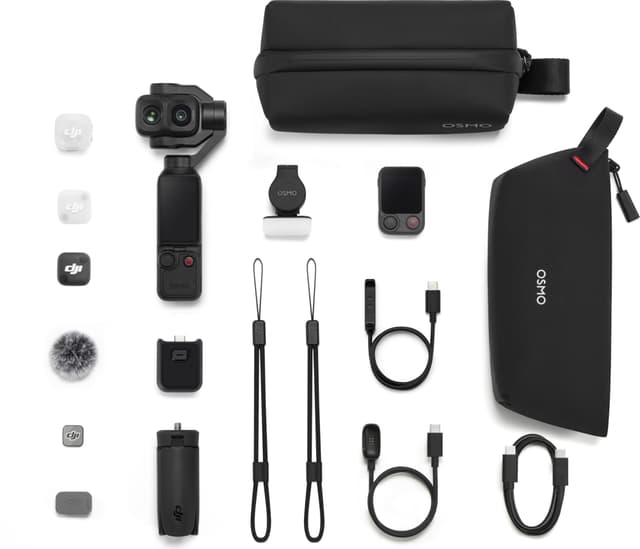DJI Osmo Pocket 4P Vlog Combo handhållen kamera