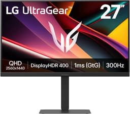 LG UltraGear 27G640A-B 27'' QHD/IPS/300Hz/1ms gaming monitor