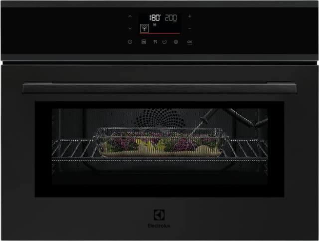 Electrolux 600 kompaktovn med mikroovn OOMP00NT (sort)