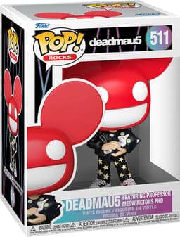 Funko POP! deadmau5 with Professor Meowingtons PhD figur