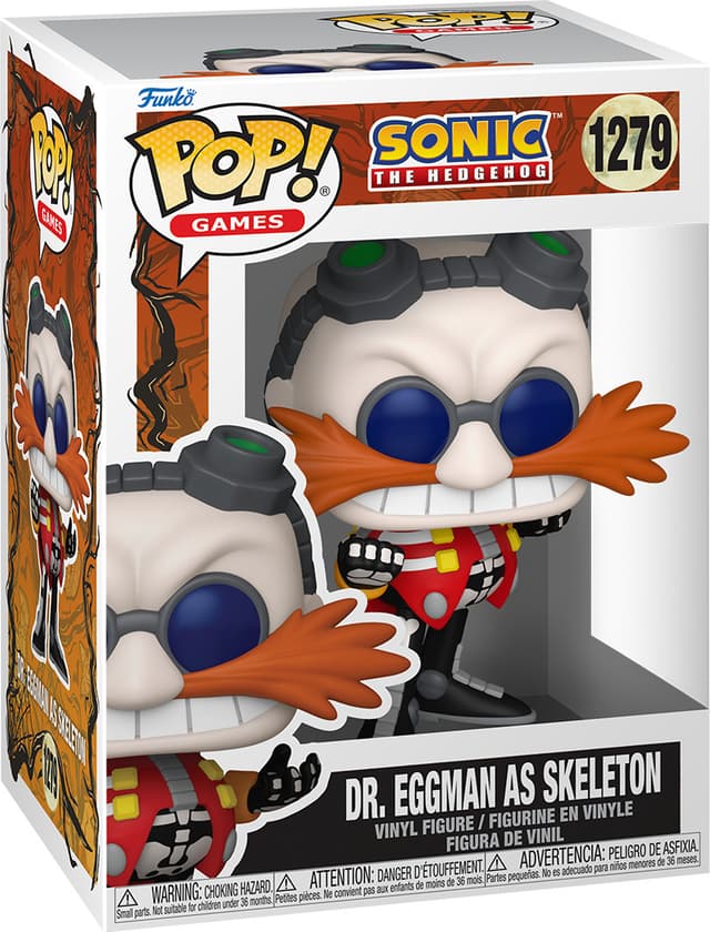 Funko POP! Sonic Skeleton Robotnik figur