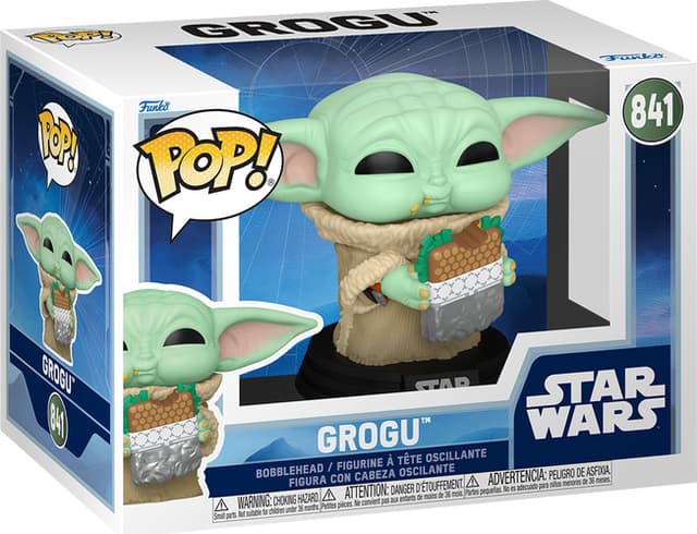 Funko POP! Star Wars Mandalorian & Grogu Grogu with Food figur