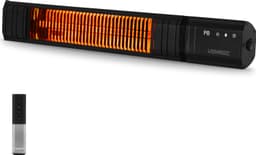 VONROC Terrassevarmer Sabatini  | 2000W | Infrarød | med Wi-Fi, fjernbetjening, touchdisplay og 9 varmetrin