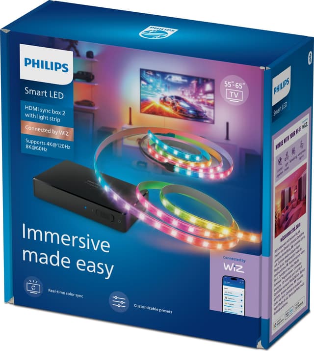 Smart LED Play HDMI 2.1 Sync box-kit 55"–65"