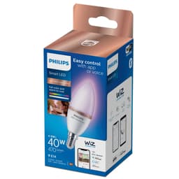 Philips Smart Lighting RGB E14 40W stearinlys-pære
