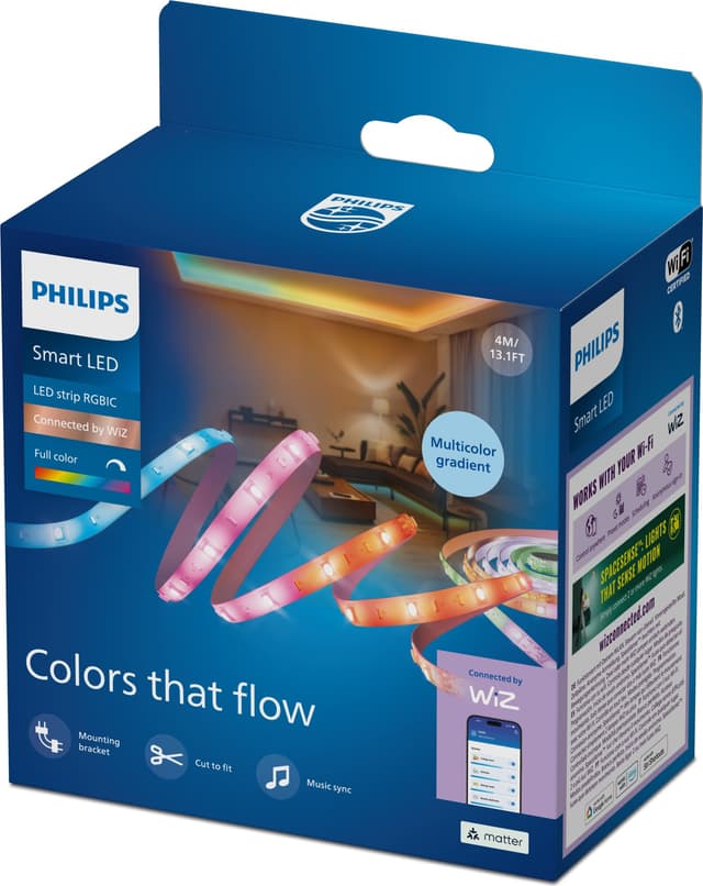 Smart LED RGBICWW ljusslinga 4 m