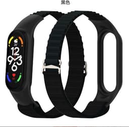 Nylon urrem til Xiaomi Smart Band 76543 Black