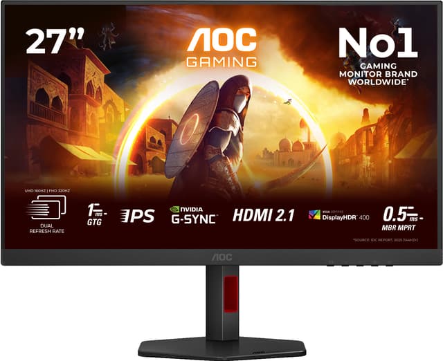 AOC U27G4R 27" gaming-skærm