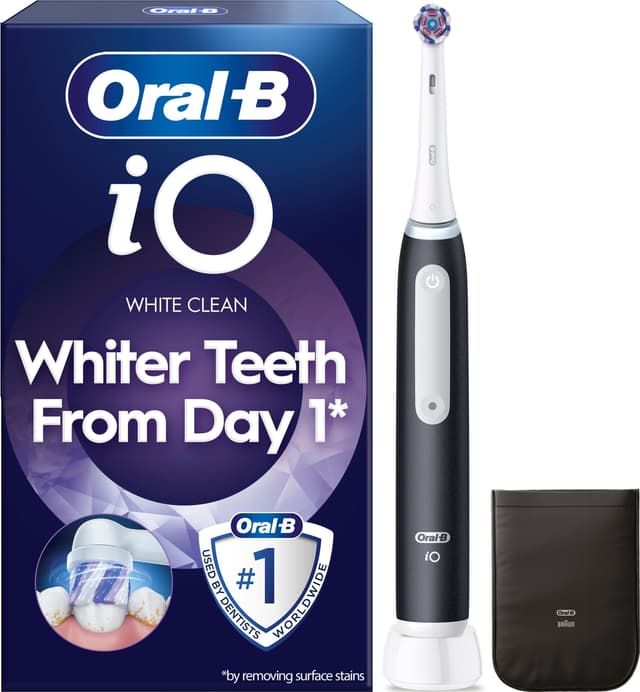 Oral-B iO White Clean elektrisk tandborste 012379 (svart)
