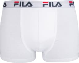 FILA Contrast Logo boxershorts 2pk (L, vit)