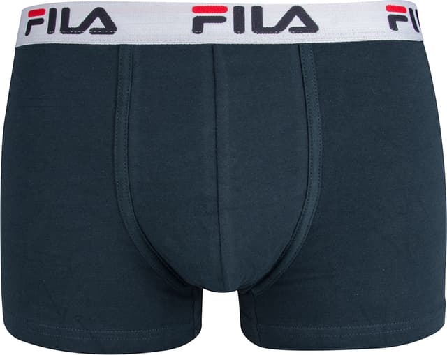 FILA Contrast Logo boxershorts 2pk (L, blå)