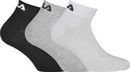FILA Quarter-strumpor 3pk (35-38, flerfärgad)