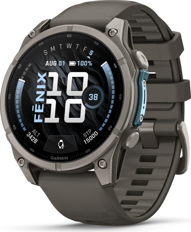 Garmin fenix 9 smartwatch 47 mm (titanium)